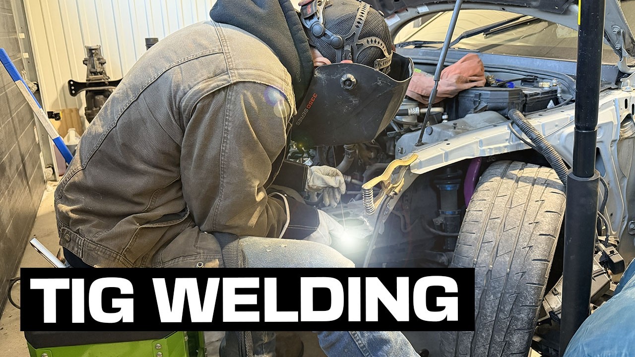 Réparation TIG sur ma Toyota Altezza accidentée