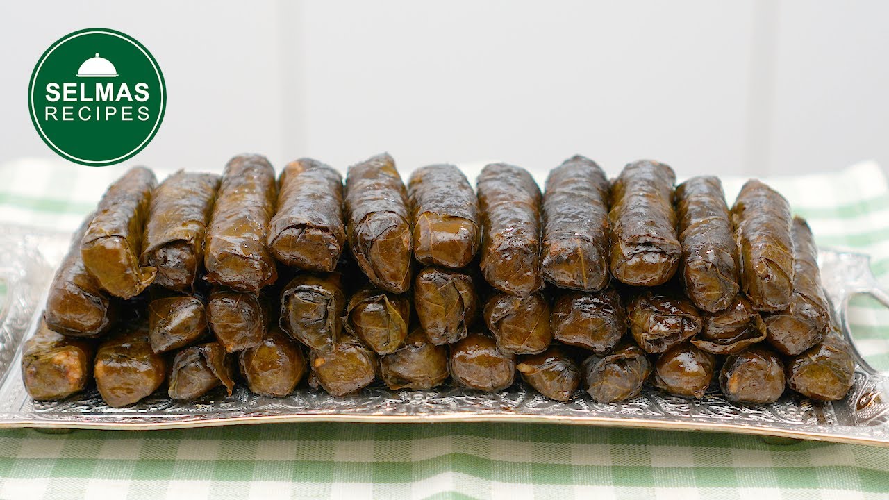Gefüllte Weinblätter (Sarma) | Fingerfood | vegetarische Rezepte 😋✅