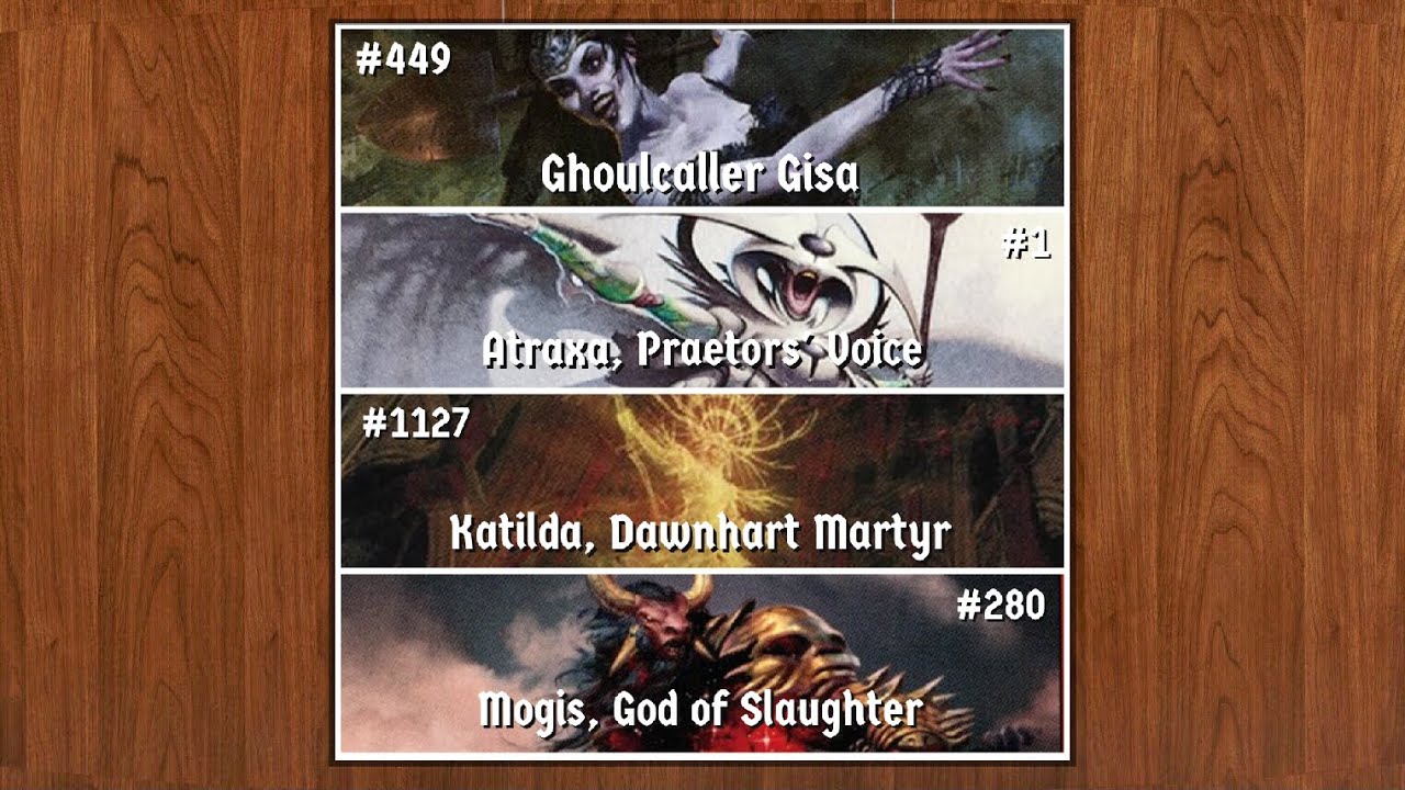 NYAM Ep. 93: Ghoulcaller Gisa vs Atraxa vs Katilda vs Mogis #MTG #EDH #Gameplay Video
