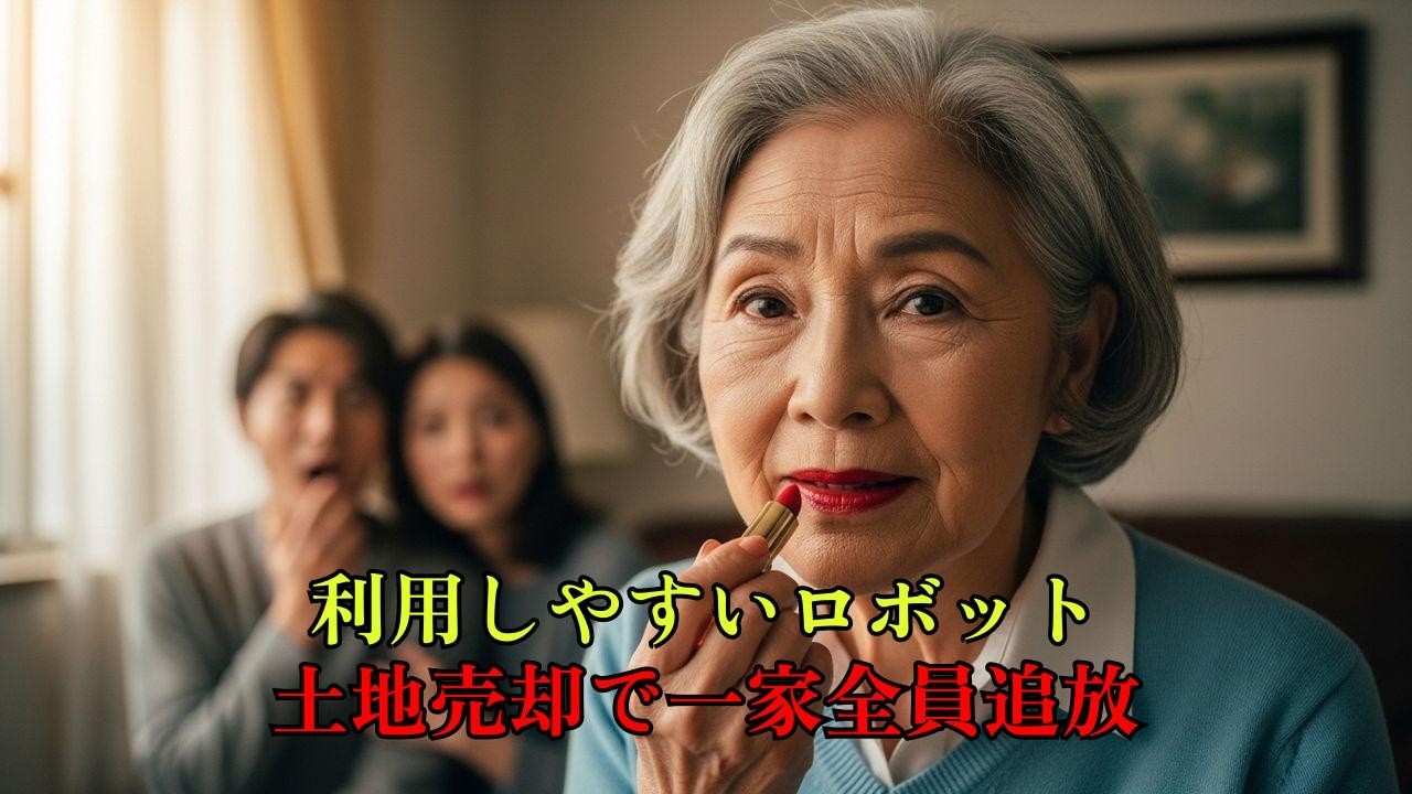 「ただの召使い」と私を笑った息子夫婦へ。土地を売却し全援助を停止した結果…