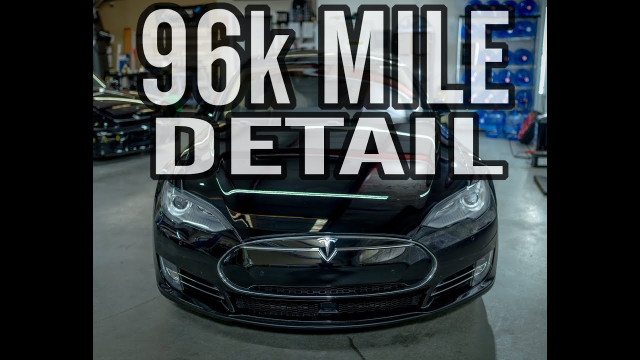 96k mile Tesla Model S Detail