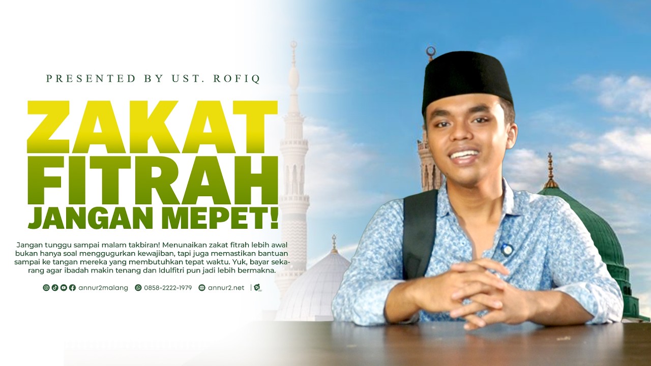 Kapan Waktu Paling Afdhal Bayar Zakat Fitrah? Pahami Tujuan Utamanya! | Ustadzuna - Ustadz Rofiq