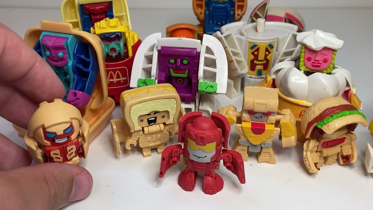 McDonald's Changeables ROBO-CAKES Review