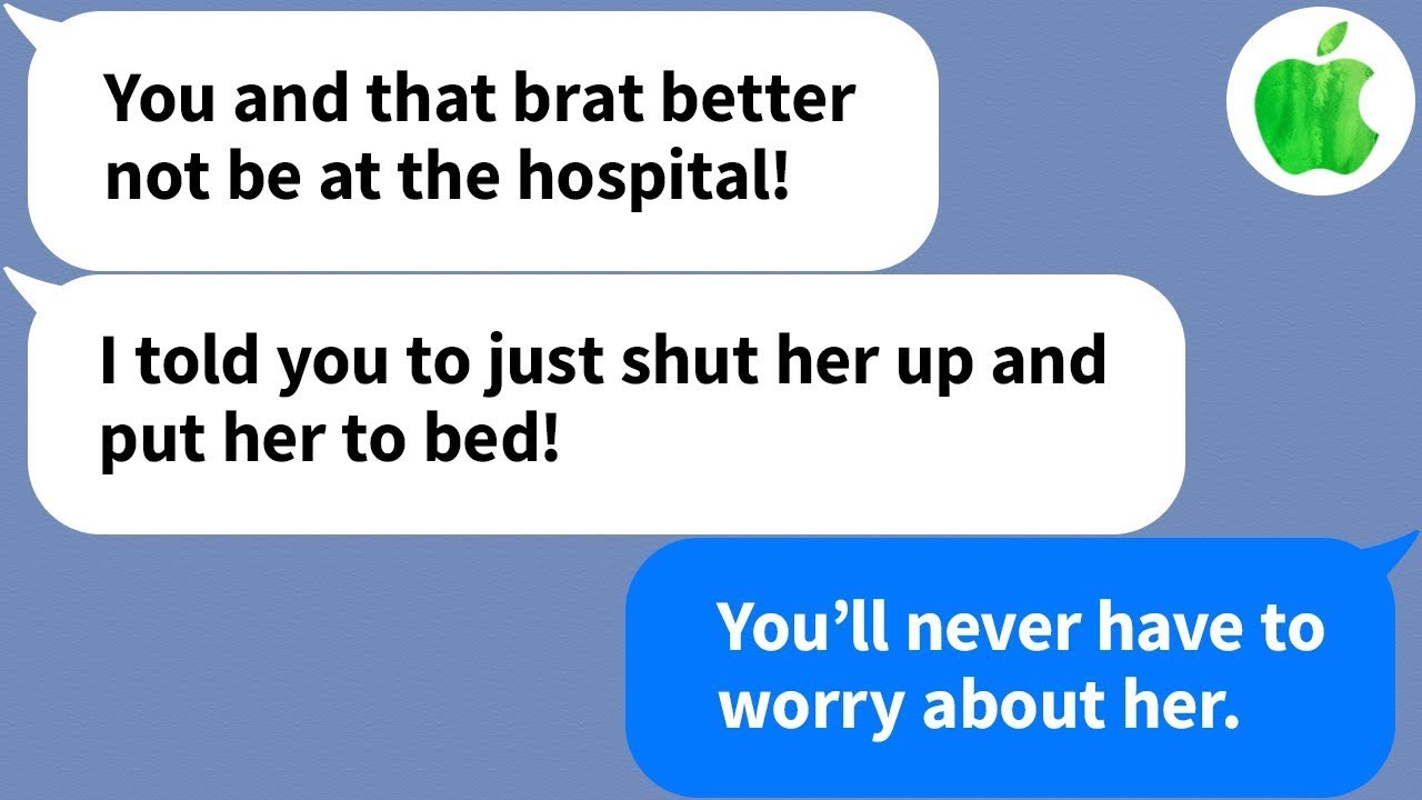 【Apple】My husband took my wallet away when I tried to take our daughter to the hospital...