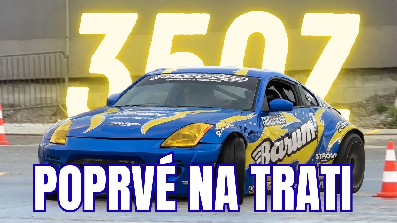 VYZKOUŠEL JSEM NISSAN 350Z?!🎌 POPRVÉ NA TRATI S DRIFŤÁKEM 🤯