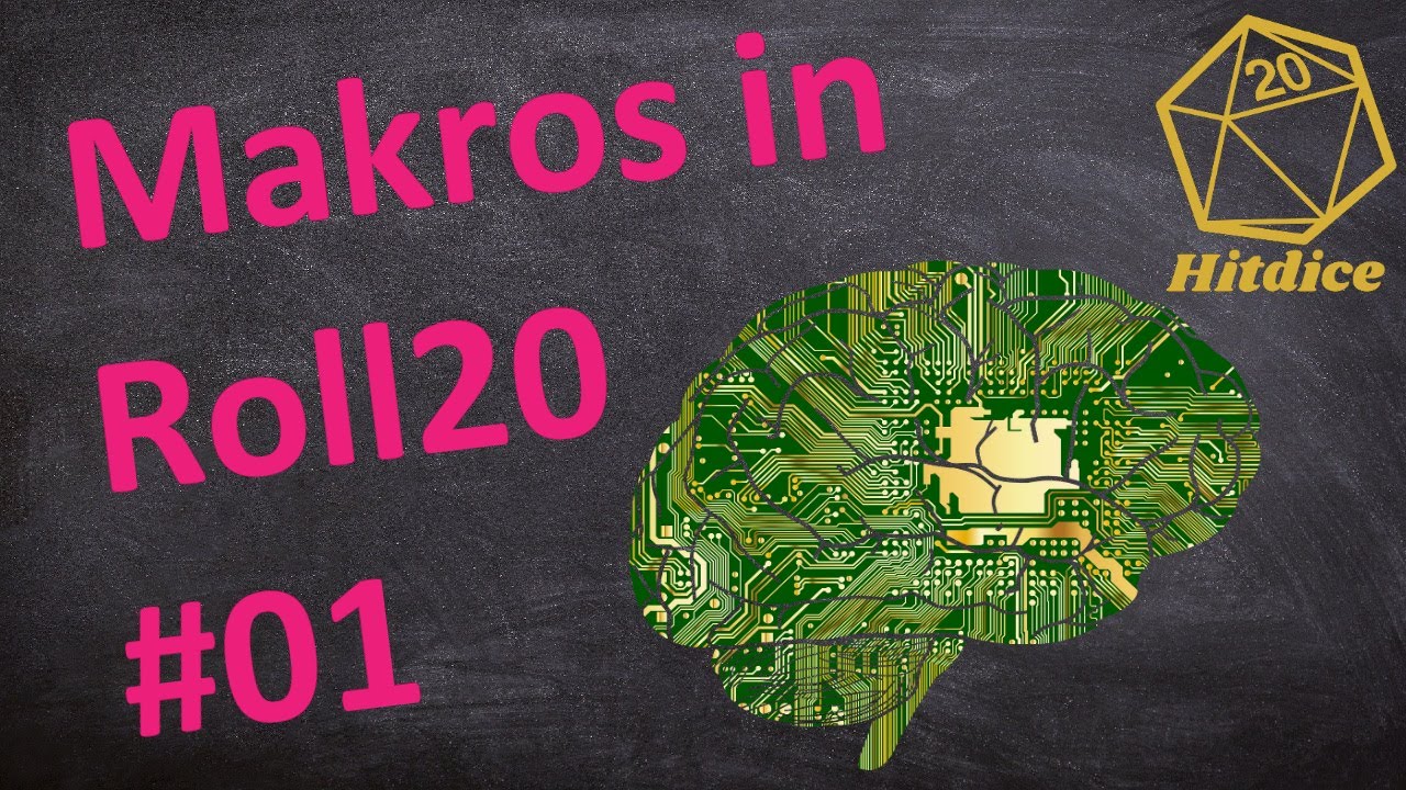 Was sind Makros in Roll20? | Teil 1 | Erl&auml;uterung, Abfragen, Attributes, Abilities, target, selected