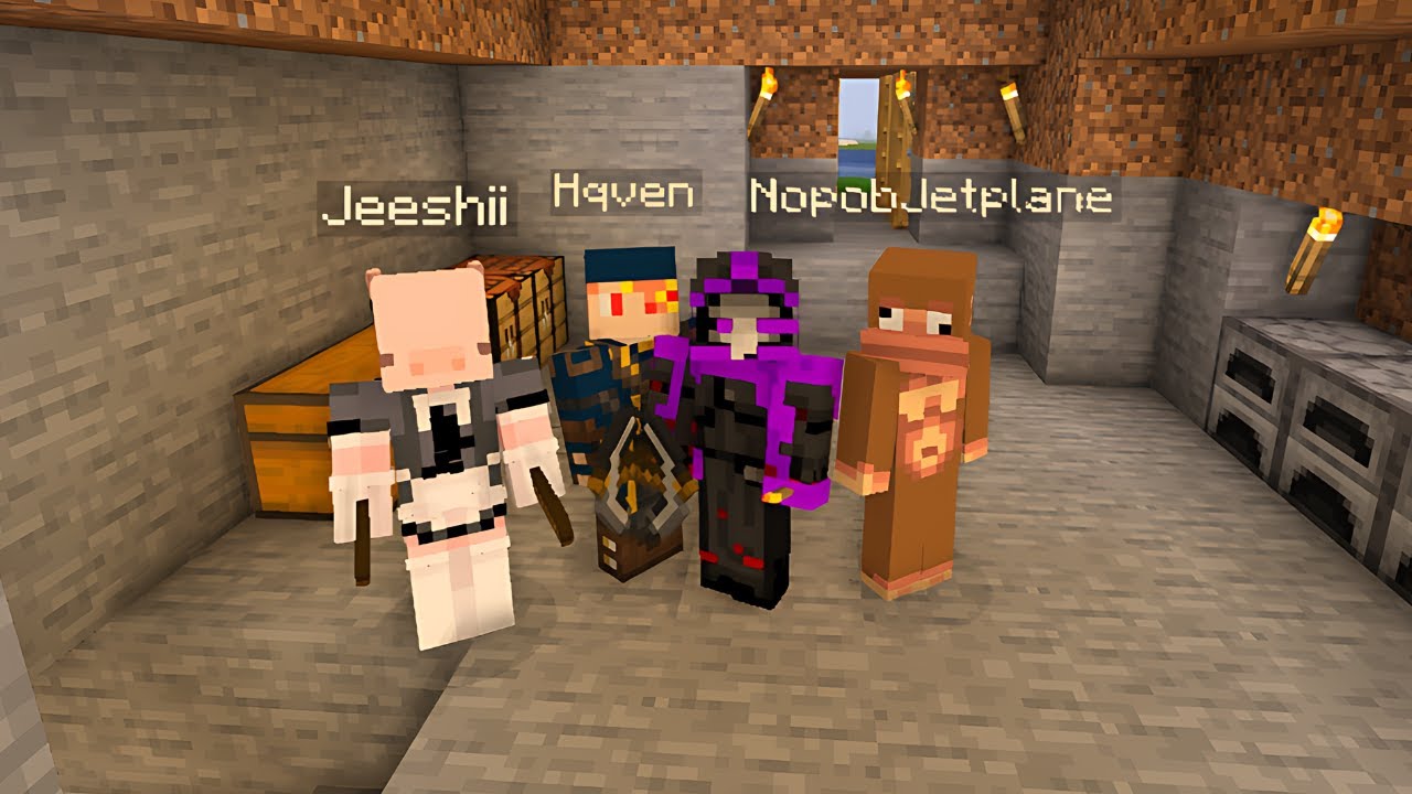 minecraft is so goofy.