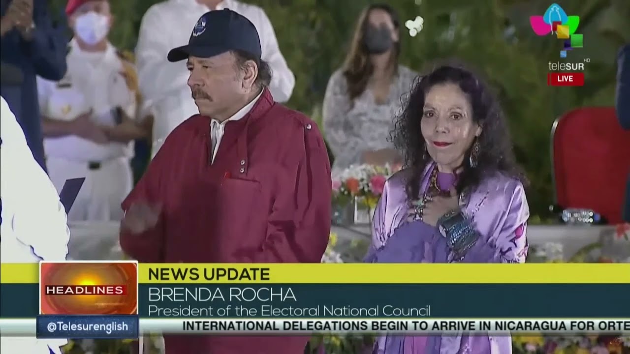 Nicaragua: Handing over of credentials to Daniel Ortega and Rosario Murillo