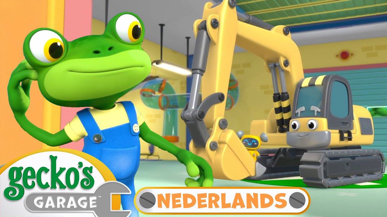 Eric de Graafmachine | Gecko's Garage Nederlands | Vrachtwagen Cartoons Voor Kinderen