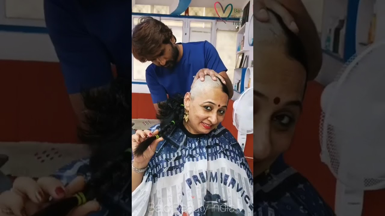 headshave indian women new