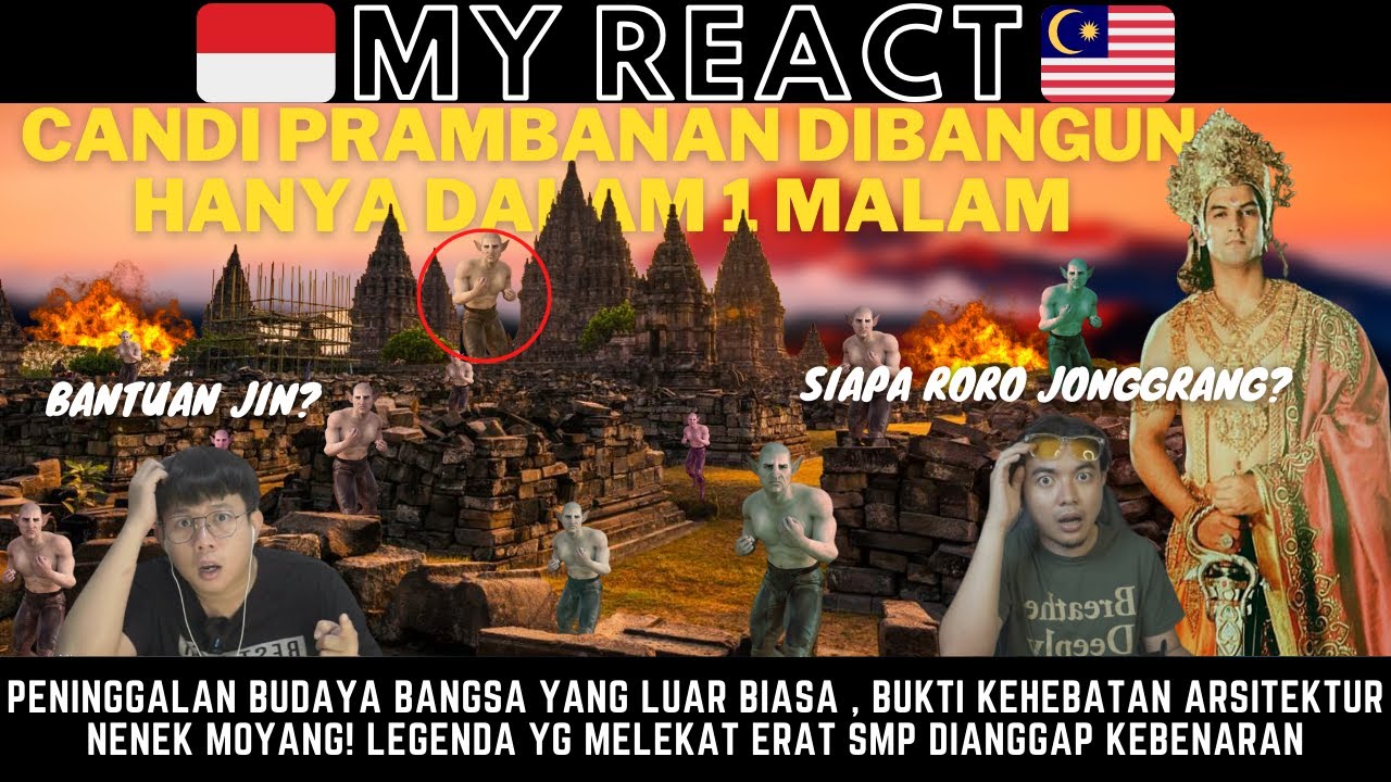 SERIUS? CERITANYA GA MASUK AKAL! CANDI  DIBANGUN HANYA SATU MALAM ATAS BANTUAN JIN!