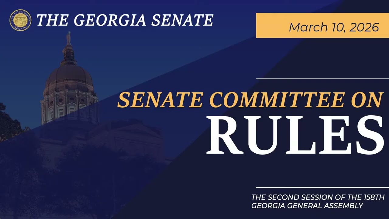 03/10/2026 Senate Committee on Rules