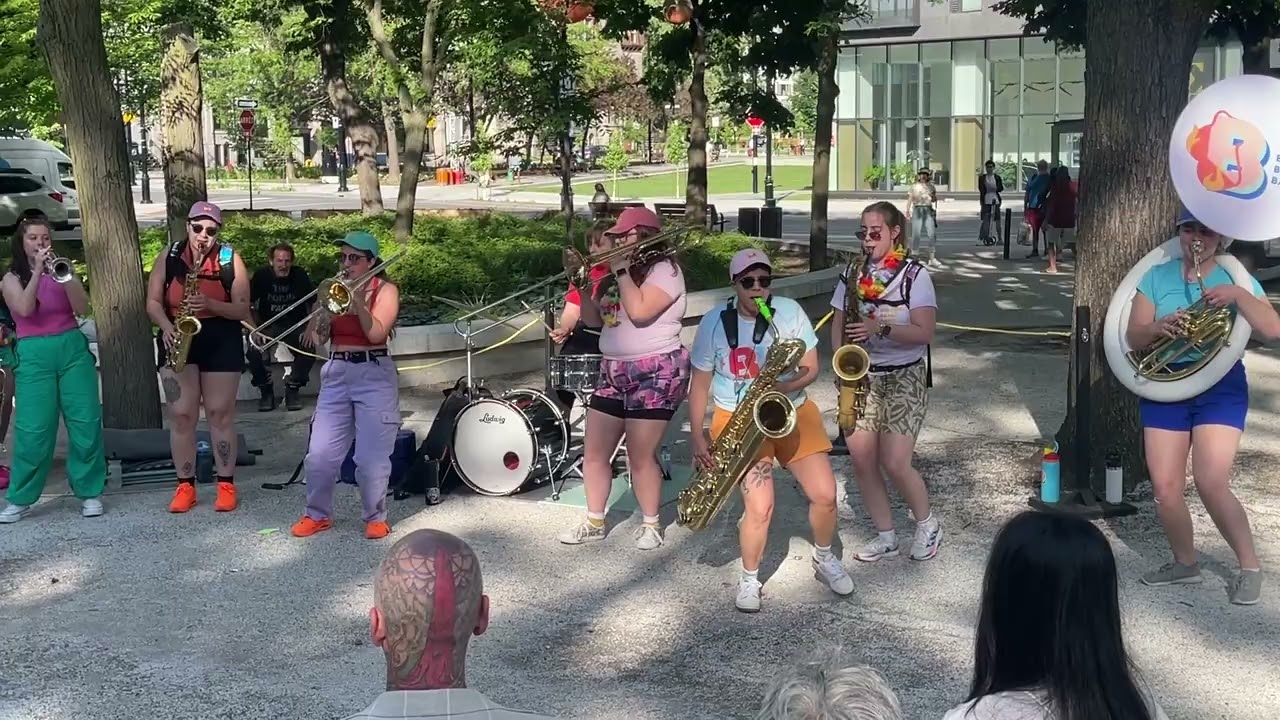 I Will Survive/Staying Alive/Take on me by the Burning BRASs Band