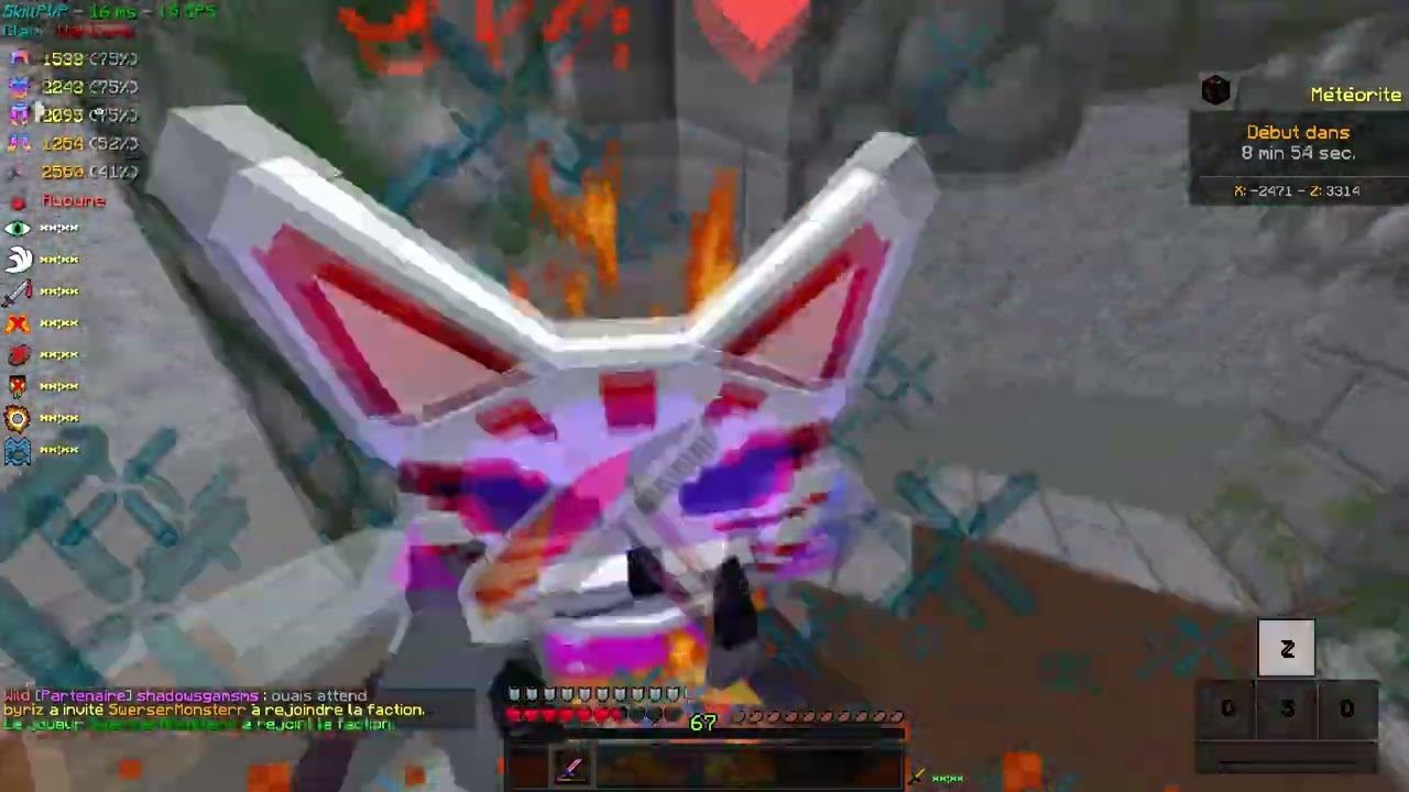 JE DROP MASSE FULL RENFO + IL FAIT UNE (FESSE)CAM POUR UNE EPEE RENFO