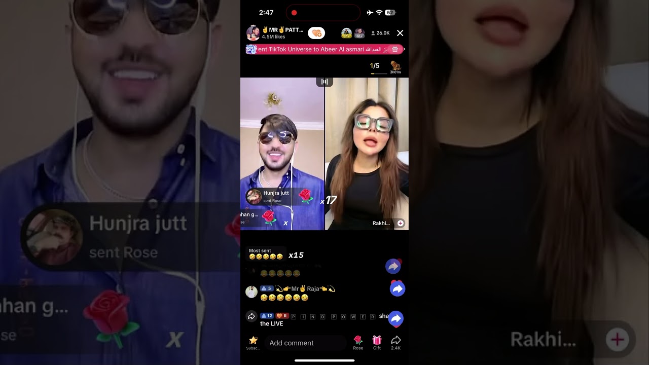 Mr Patlo and Rakhi Sawant TikTok Live Match | TikTok Funny Live Conversation #tiktok #mrpatlo
