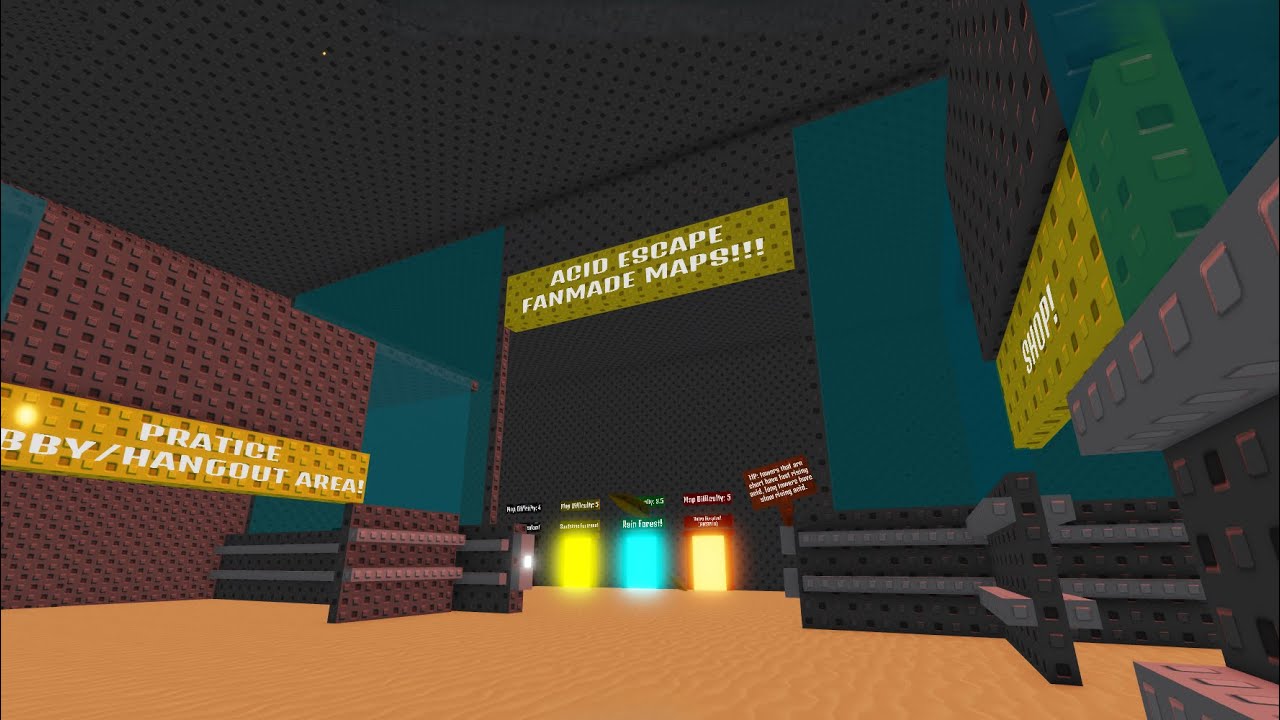 Showcasing goldlyblocks115's Acid Escape Fan Maps! (Ratings are in the descriptions)