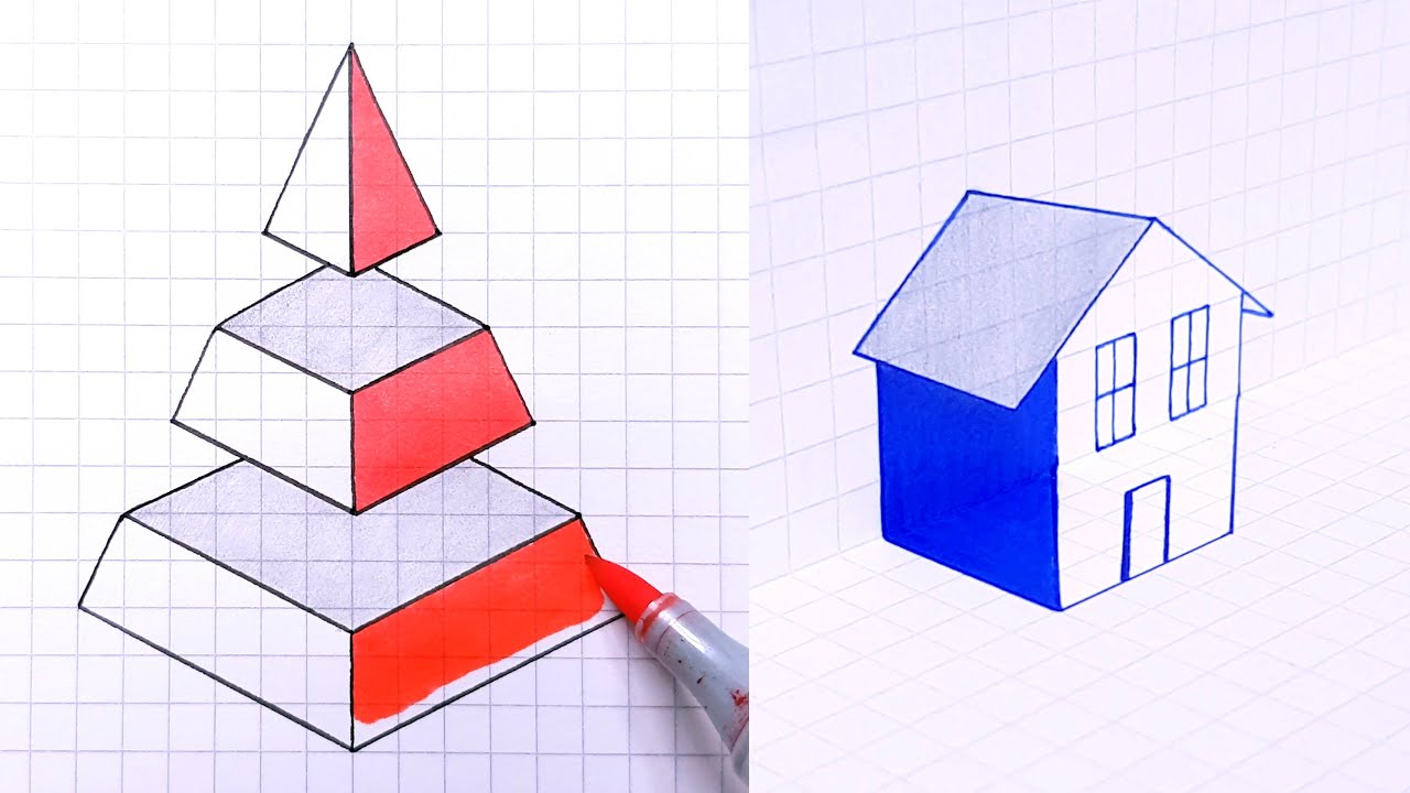 How to Draw - Easy 3D Illusions & Art Tricks!