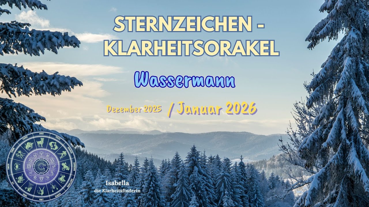 Wassermann - Sternzeichen Januar 2026 - Schritt für Schritt in Richtung Wunscherfüllung