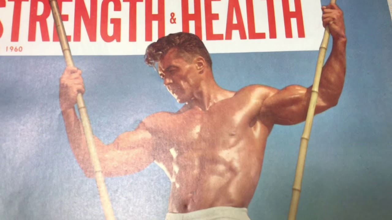 Gene Bohaty Old-time Bodybuilder Natural Aesthetics Training Style