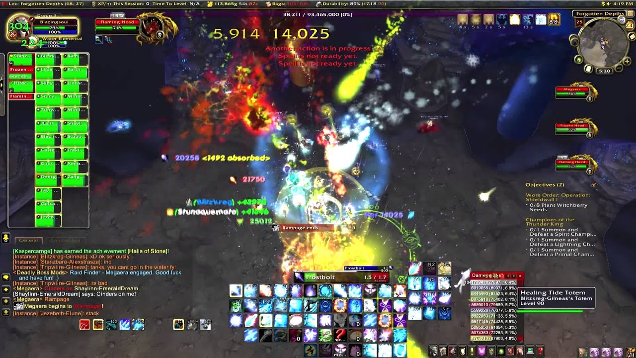 WoW MoP- Megaera 25 man LFR easy to use boss guide (volume may be low)