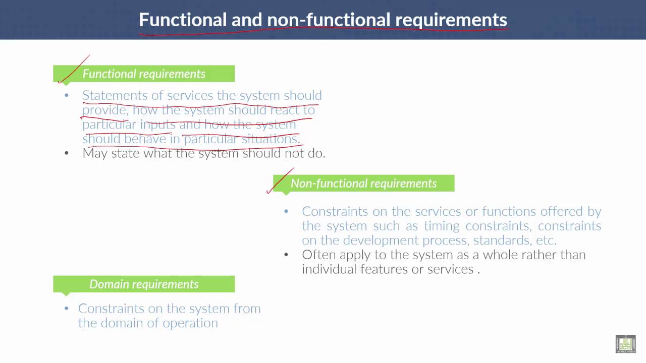 Software Engineering | C4 - L4 | Functional and non-functional requirements