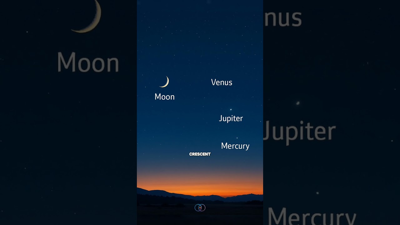 Don&rsquo;t Miss Planet Alignment on August 19! 🤯 #astronomy