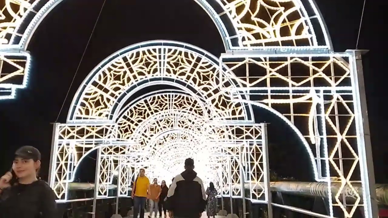 Alumbrado Puente Peatonal paso a  Avenida Circunvalar  Pereira 