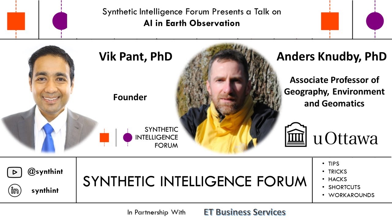 AI in Earth Observation (Anders Knudby, University of Ottawa)