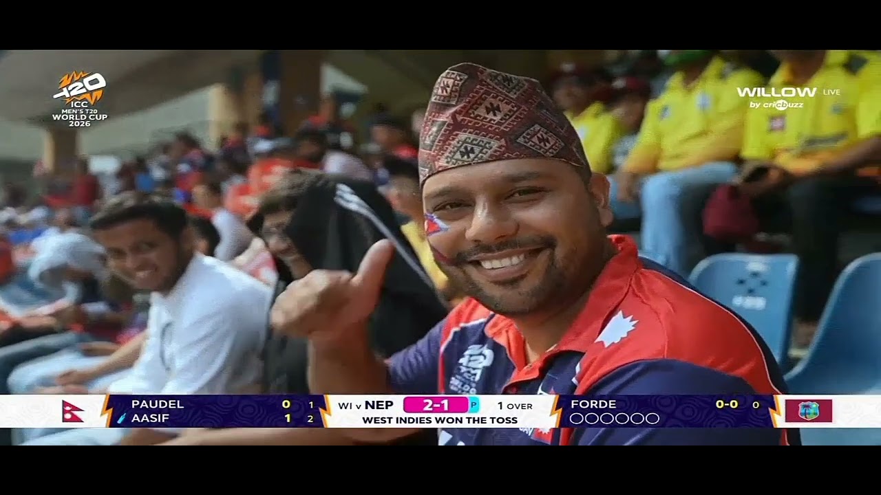 NEPAL Vs WEST INDIES FULL T20 WORLD CUP 🇳🇵💯 Match 2026