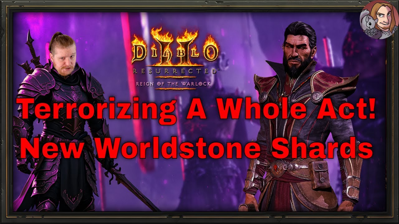 D2R RotW - An Entire Act Terrorized! (New Worldstone Shards!)