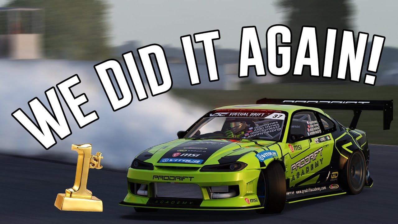 The first WIN of the 2021 VDC Season - Virtual Drift Championship Round 4 Review
