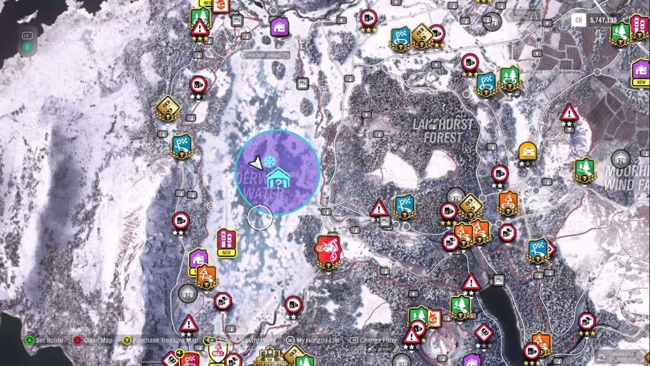 Forza Horizon 4 - Denver Water Frozen Lake Barn Find