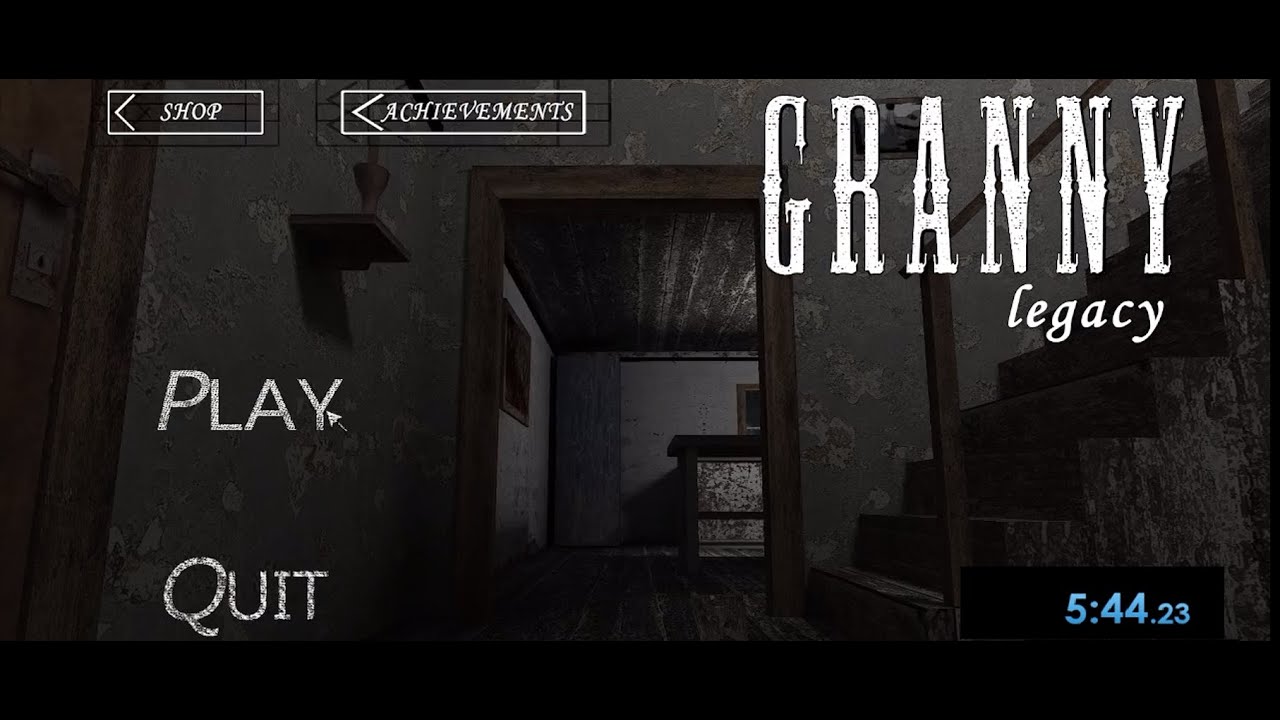 (Personal Best) Granny legacy En menos de 6 Minutos!!!! (no granny)