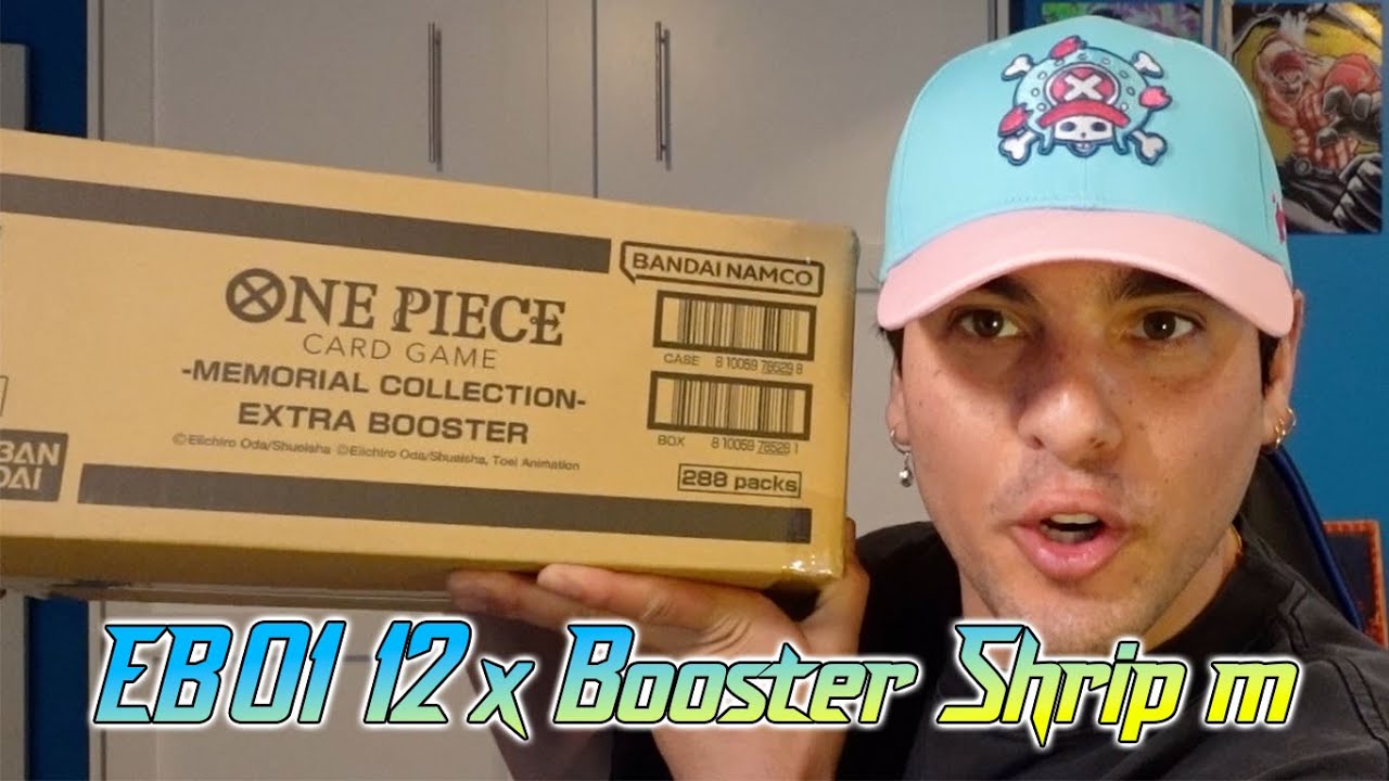 Hunting for YUNG MANGA Tony Tony Chopper - Memorial Booster CASE OPENING