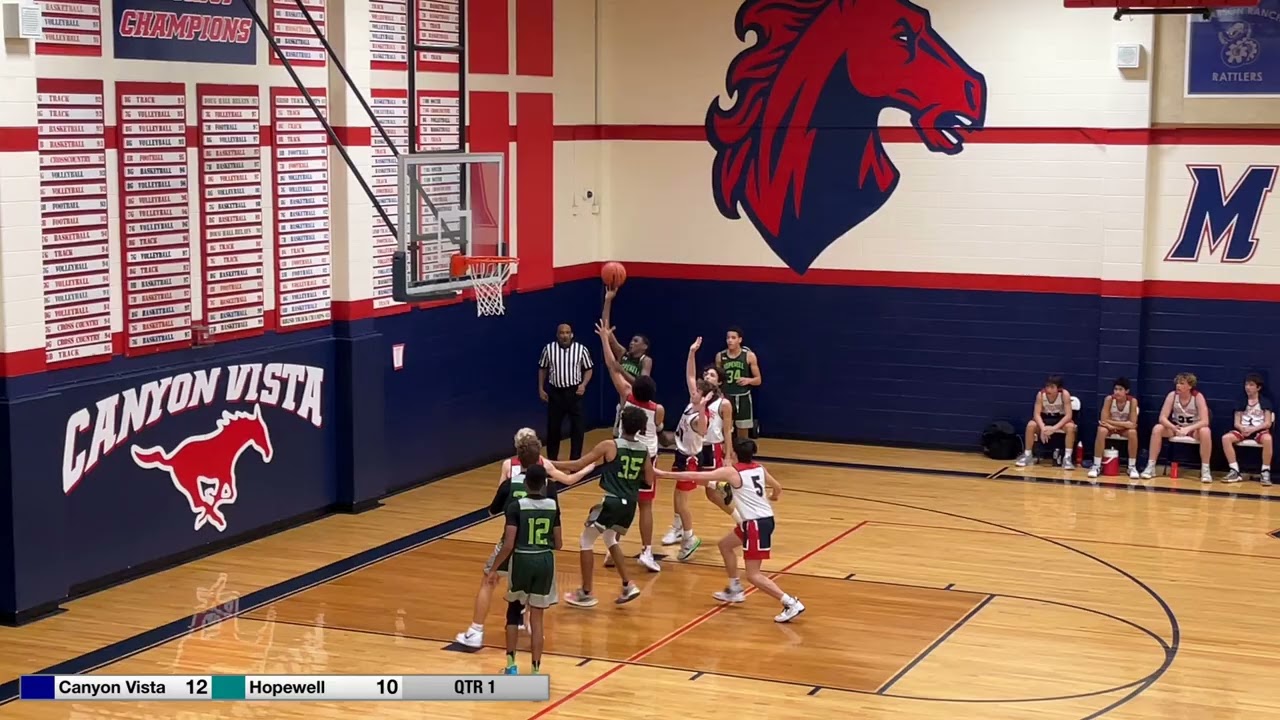 Canyon Vista vs Hopewell - 8th basketball  1.31.22