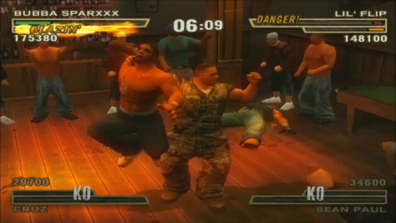 Def Jam Fight For NY Free For All as Bubba Sparxxx