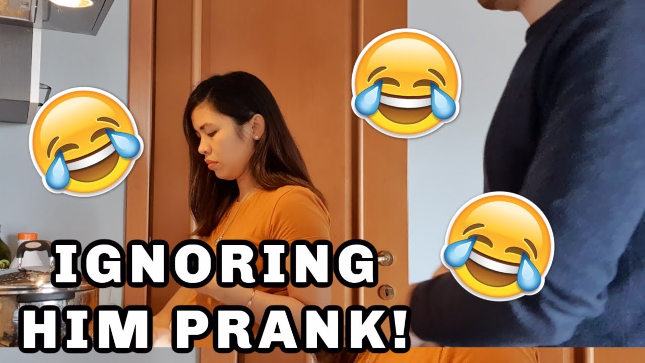 IGNORING MY ITALIAN HUSBAND PRANK 😂 (ITALIAN + FILIPINA COUPLE) + SA WAKAS NAKA-BILI NARIN!