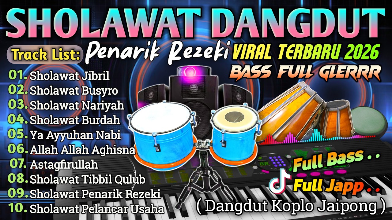 SHOLAWAT PEMBUKA PINTU REZEKI PALING DAHSYAT, Sholawat Nabi Muhammad SAW, Sholawat Jibril Merdu