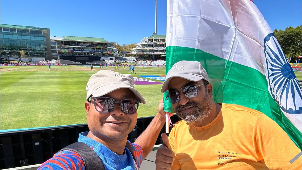 Experiencing Cricket match in Cape town’s iconic Newlands stadium #newlands #capetown #cricket #icc