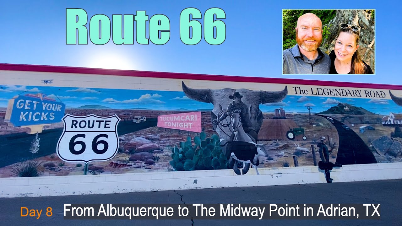 Route 66 | Driving from Albuquerque New Mexico to the Route 66 Midway Point in Adrian, Texas (day 8)