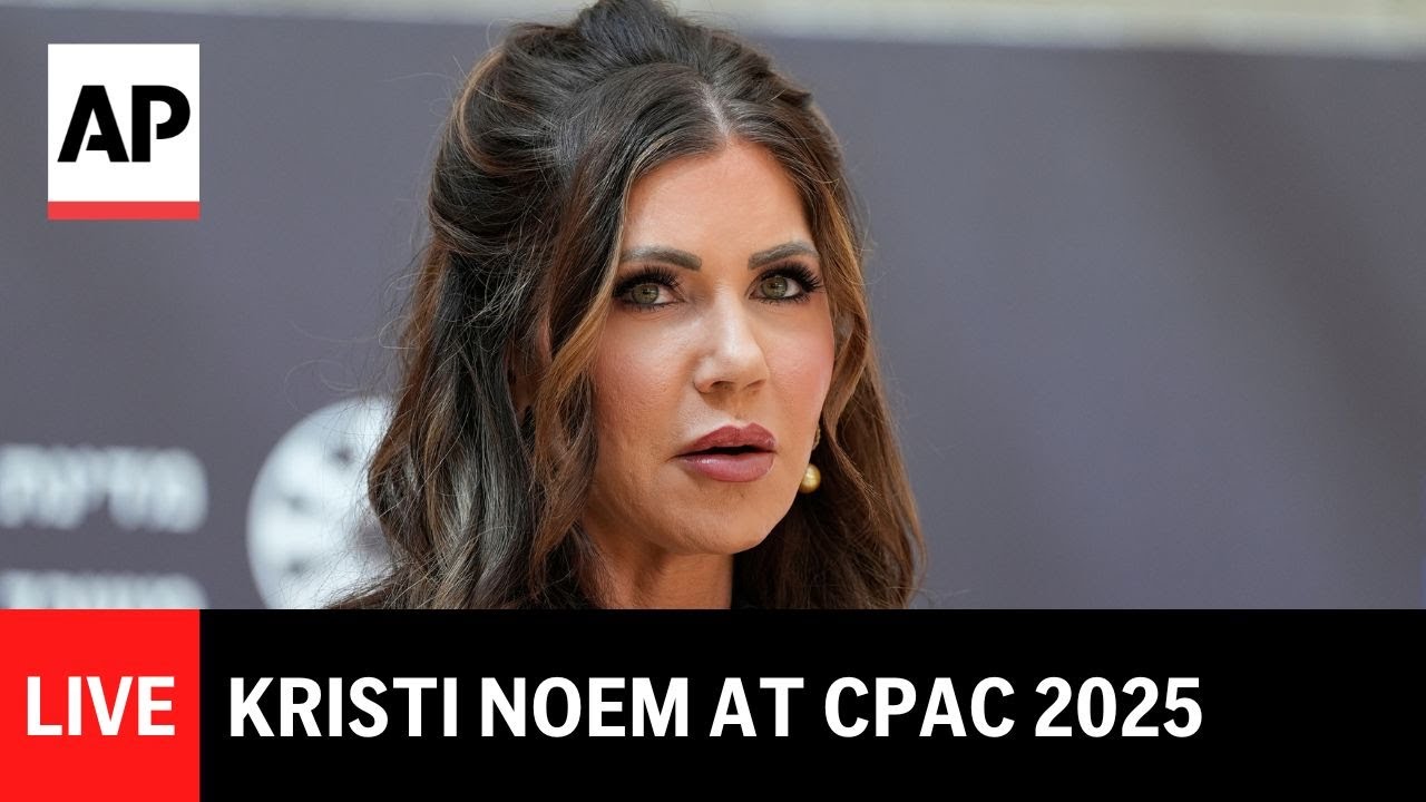 LIVE: Kristi Noem speaks at CPAC 2025 in Poland