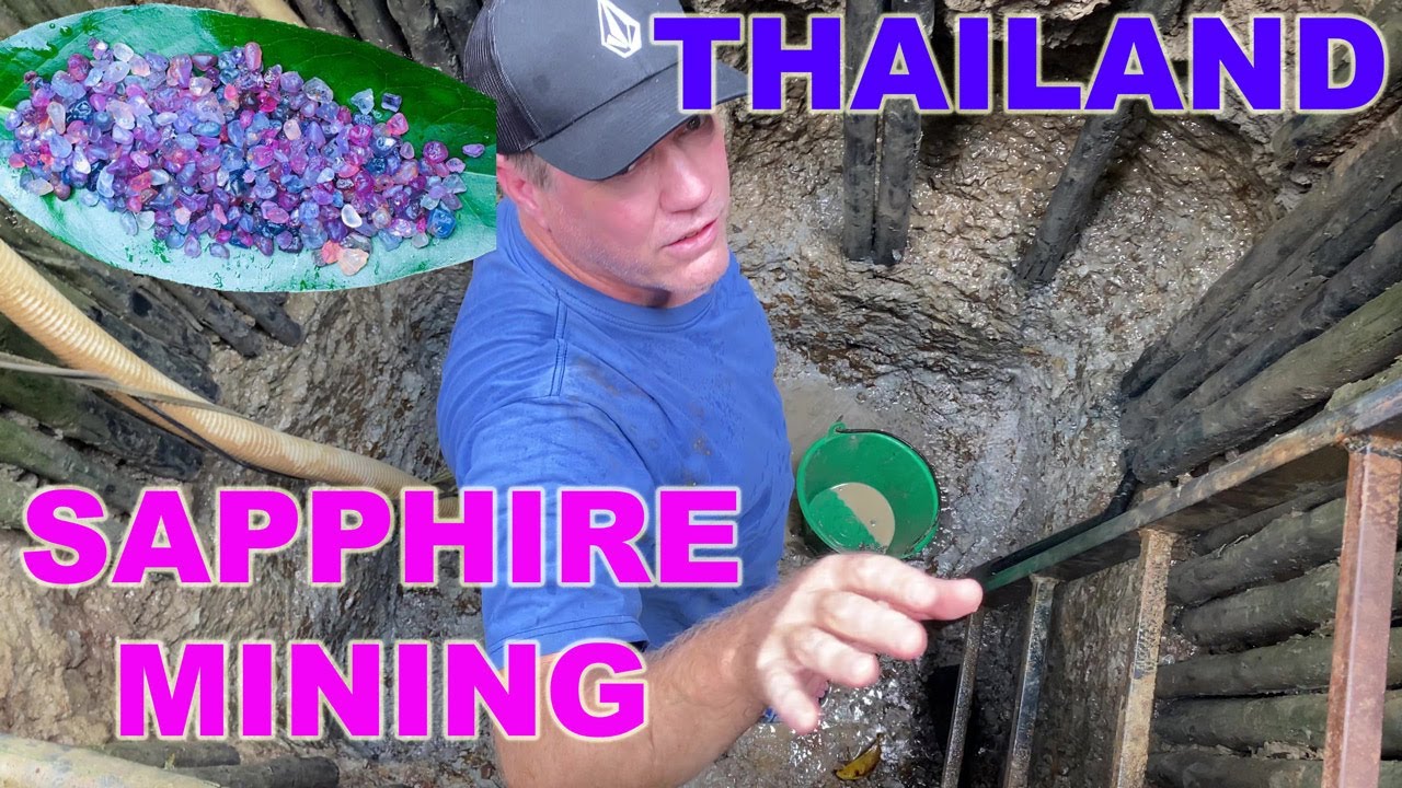 I Went Sapphire Mining in Chanthaburi Thailand. Precious Gemstone Capital of the World.