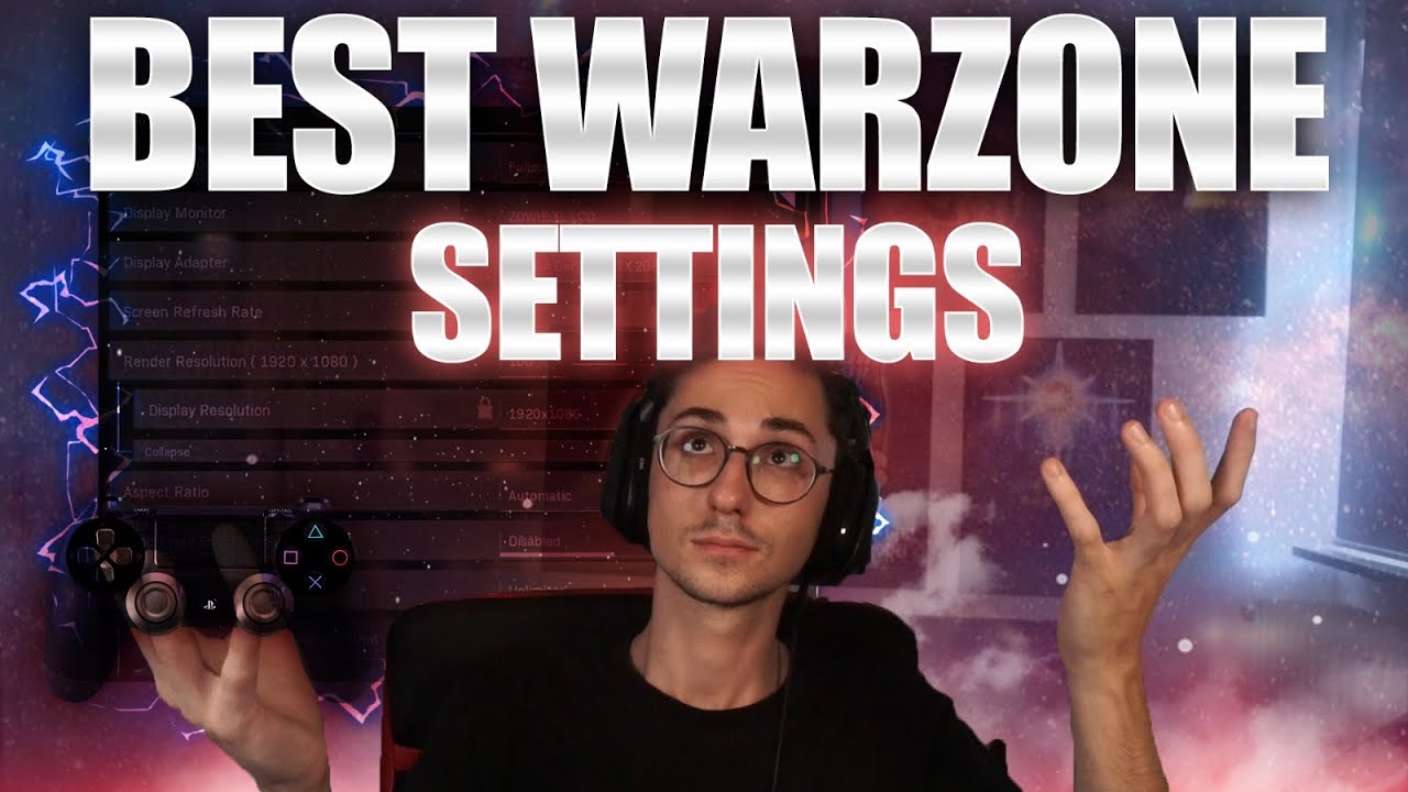 BEST *WARZONE* SETTINGS