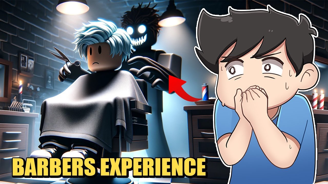 24 HOURS SA BARBERSHOP EXPERIENCE | HORROR Experience sa ROBLOX