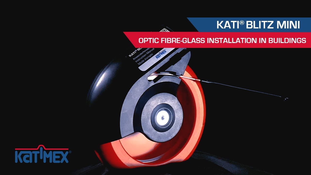 Katimex® - The Kati® Blitz Mini was developed for the installation of subsequent fibre-optic cables.
