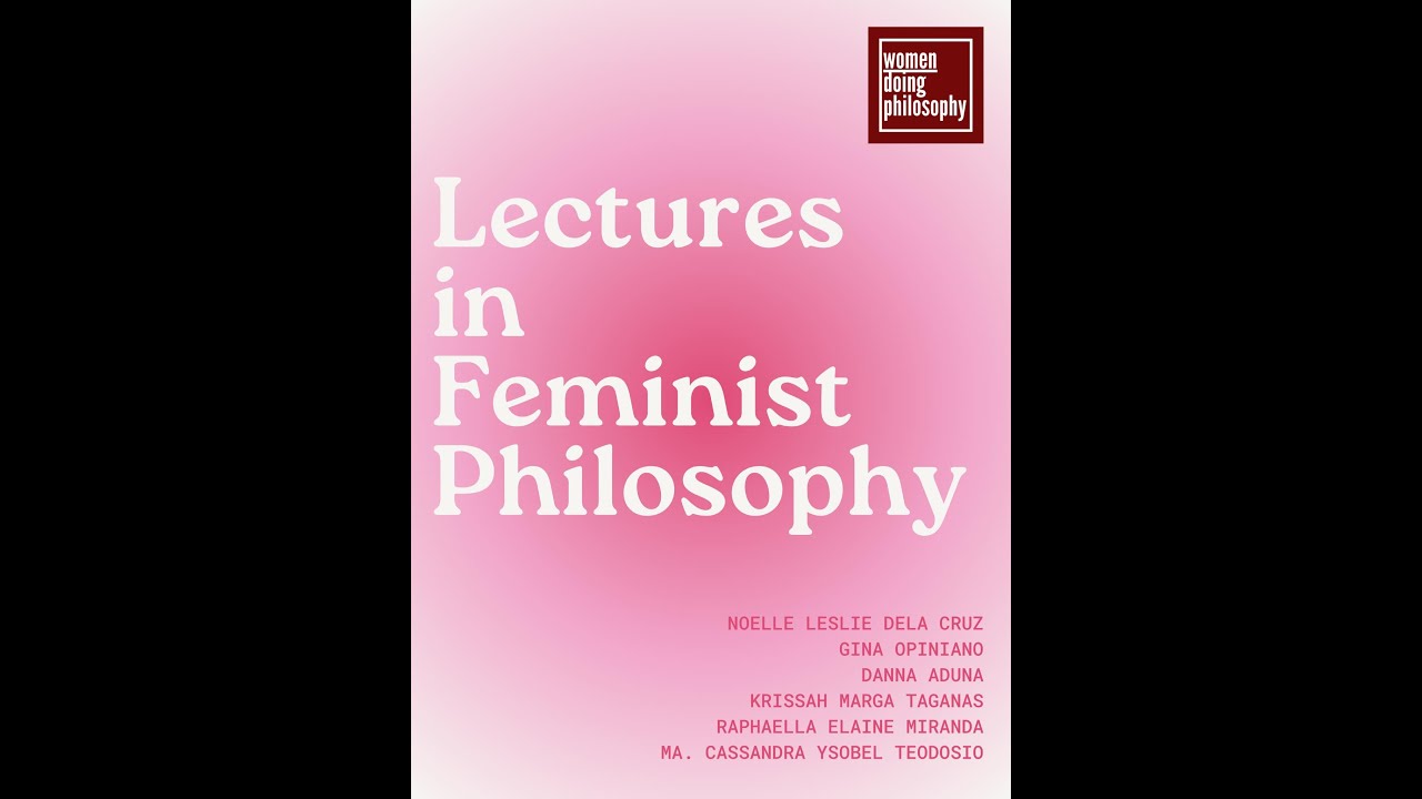 Introduction to Feminist Philosophy Dr  Noelle Leslie dela Cruz