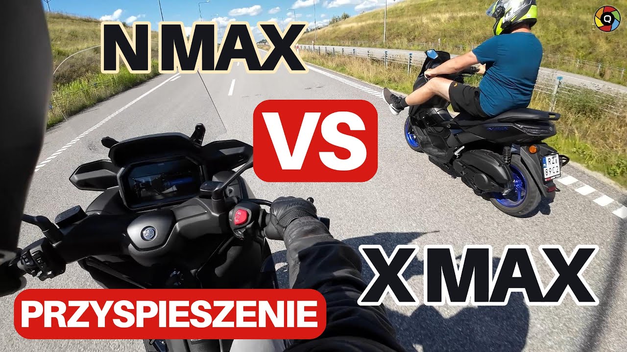Yamaha XMax vs NMax, kt&oacute;ra jest szybsza? Pojedynek 125 cm3