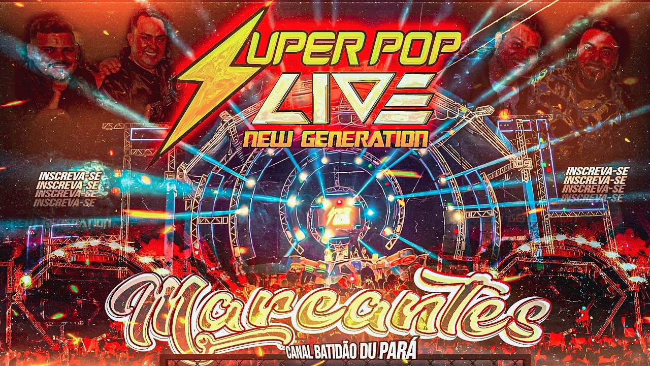 CD MARCANTES 😞❌ SUPER POP LIVE NEW GENERATION - SEQU&Ecirc;NCIA Top Batid&atilde;o Du Par&aacute; Djs Deyvison Dieguinho