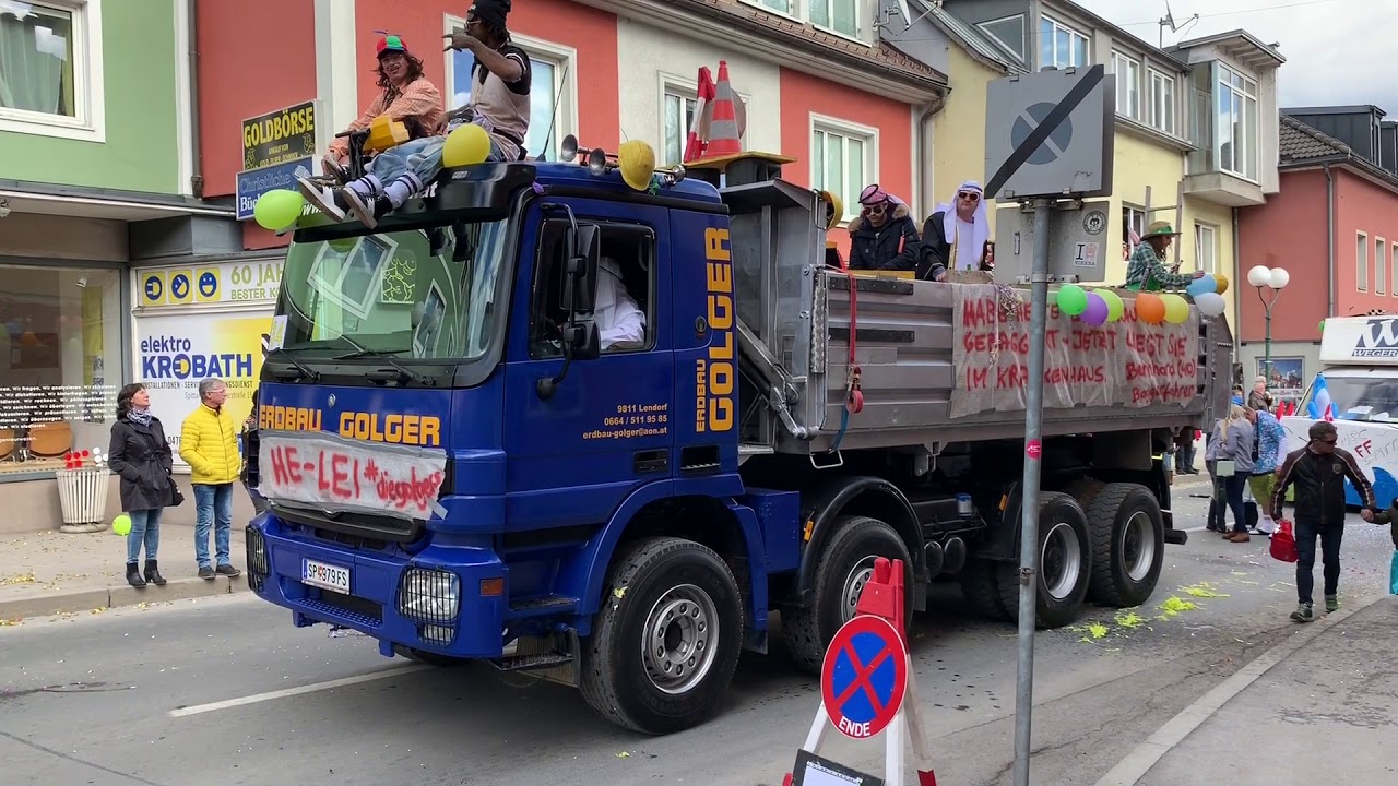 Großer Faschingsumzug in Spittal/Drau