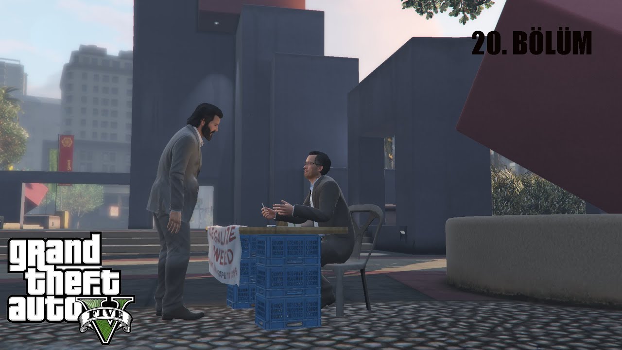 Michael De Santa Yabancılar Ve Kaçıklar - Grand Theft Auto V TÜRKÇE BÖLÜM 20